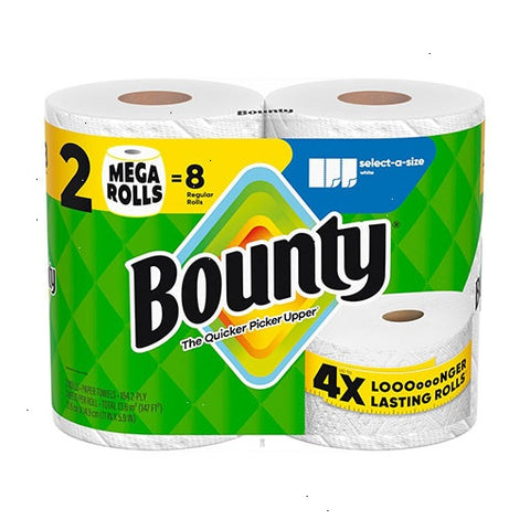 Select-A-Size Paper Towels [2 Mega Rolls = 8 Regular Rolls]