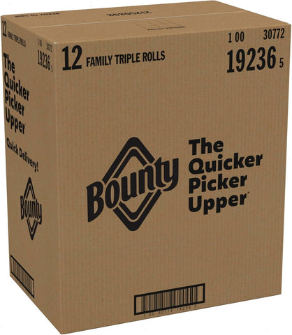 Quick-Size Paper Towels [12 Family Triple = 40 Regular Rolls]