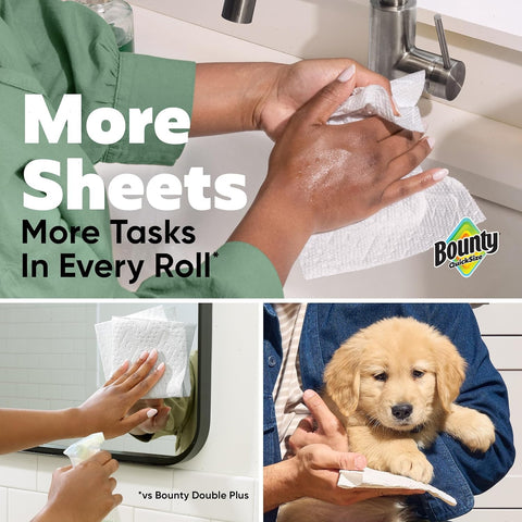 Quick-Size Paper Towels [8 Family Triple Rolls = 27 Regular Rolls]